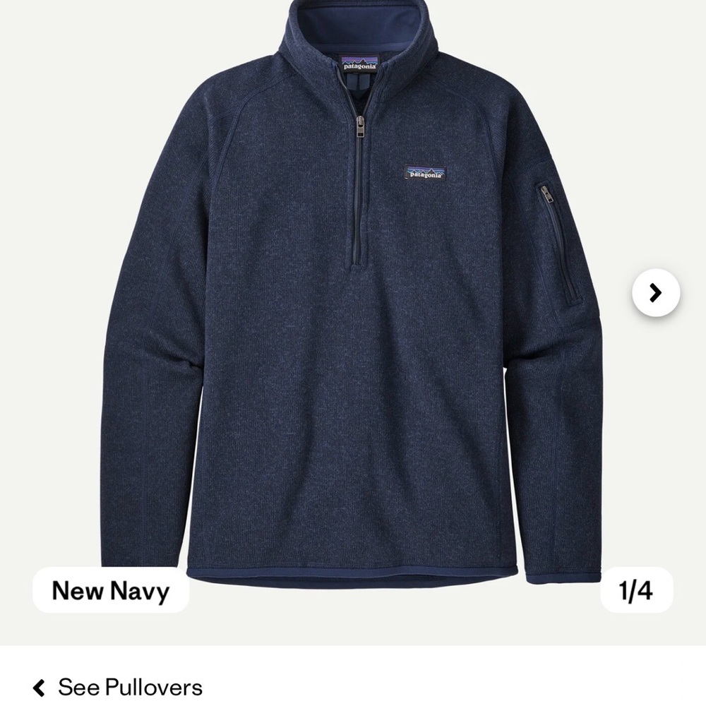 Patagonia Men's Better Sweater® 1/4-Zip Fleece